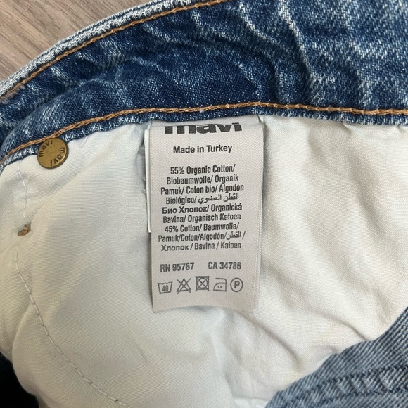 Mavi High-rise Denim Jeans - Picture 3 of 9